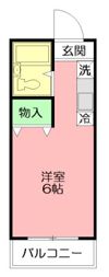 パレス西湘海岸A棟の間取り画像