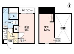 ルーモ平塚（ルーモヒラツカ）の間取り画像