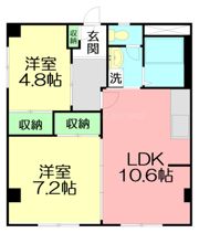 善行駅前共同ビルの間取り画像