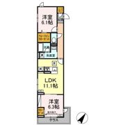 ホープハイツの間取り画像