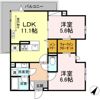 ホープハイツの間取り画像
