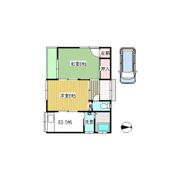 譲原貸家の間取り画像
