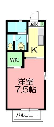 ライブリー湘南Iの間取り画像