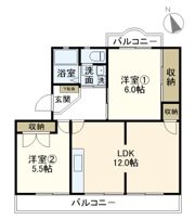 タカハシハイツの間取り画像
