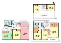 倉見915戸建の間取り画像