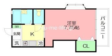 オールージュの間取り画像