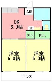 新久松ハイツBの間取り画像