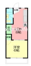 花園コーポの間取り画像