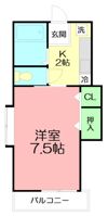 ヴァン シャンテの間取り画像