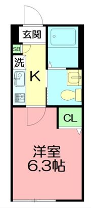アルブル海老名の間取り画像