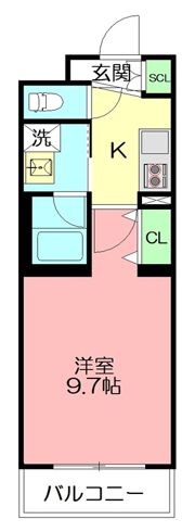 メゾンリヴェールの間取り画像