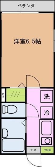 エクレールK花水台の間取り画像