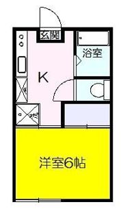桜コーポBの間取り画像