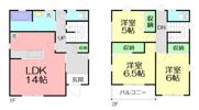 クオーレ鴨宮 I棟の間取り画像