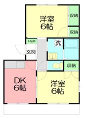 ボタニカアパルトマンIIの間取り画像