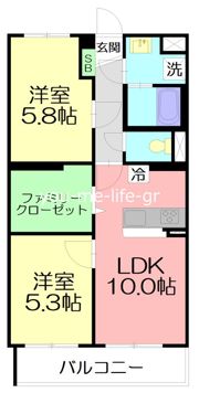 ジュヌ・プリーモの間取り画像