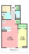 Lupinus A棟の間取り画像