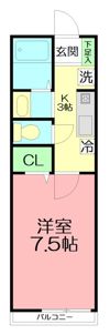 ハイツ安増の間取り画像