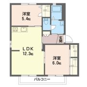 サニーテラス・ミヤ IIの間取り画像