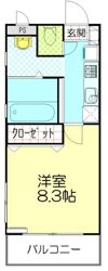 COURTフルキの間取り画像