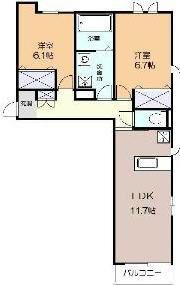 グランクラージュIIの間取り画像