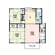 福田ハイツの間取り画像