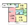 ソレイユ湘南VIの間取り画像