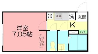 カインドネス辻堂Northの間取り画像