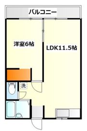 マンション築山第5の間取り画像