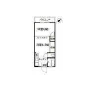 レジデンスニシイの間取り画像
