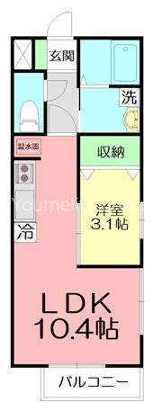 ハウスEの間取り画像