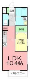 ハウスEの間取り画像