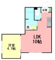 ラムフォーリア海老名の間取り画像