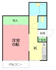 KSハイムCの間取り画像