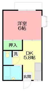 ファミーユ松田の間取り画像