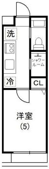 アイビー Vの間取り画像