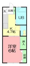 ドミール五番館の間取り画像