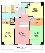 コンフォール湘南の間取り画像