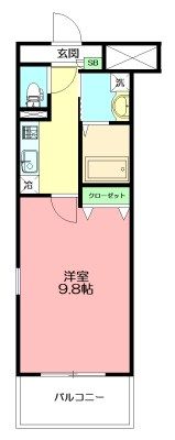 シェリール・ラヴィの間取り画像