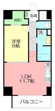 NEU CLAIR（ノイ クレール）の間取り画像