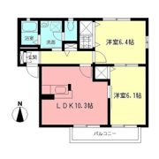 アーバンハイツ雅IIの間取り画像