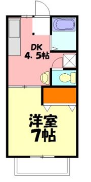 サンハイツミラノの間取り画像