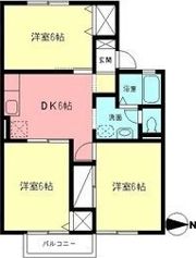 ビューバレーKIIIの間取り画像