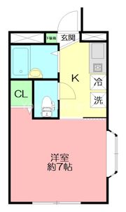 メゾンHIROIIの間取り画像