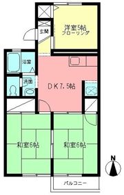 サンハイム韮山の間取り画像