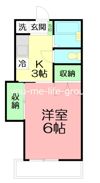 ドミールタカミネの間取り画像