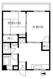 ハイムスワマの間取り画像