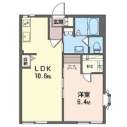 石上ヴィレッジ Aの間取り画像