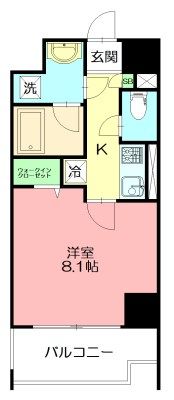 クレール本厚木の間取り画像