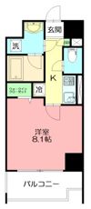 クレール本厚木の間取り画像